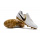 Chaussures Nouvel Nike Tiempo Legend VII FG ACC - Blanc Or