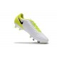 Nike Magista Opus 2 FG Crampons de Football - Blanc Jaune