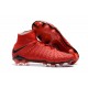 Crampons de Foot Nike HyperVenom Phantom III DF FG - Rouge Noir