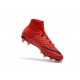 Crampons de Foot Nike HyperVenom Phantom III DF FG - Rouge Noir