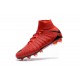 Crampons de Foot Nike HyperVenom Phantom III DF FG - Rouge Noir