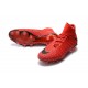 Crampons de Foot Nike HyperVenom Phantom III DF FG - Rouge Noir