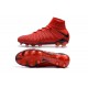 Crampons de Foot Nike HyperVenom Phantom III DF FG - Rouge Noir