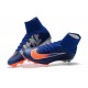 Chaussure Nouvelles Nike Mercurial Superfly 5 FG - Bleu Orange