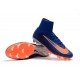 Chaussure Nouvelles Nike Mercurial Superfly 5 FG - Bleu Orange