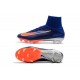 Chaussure Nouvelles Nike Mercurial Superfly 5 FG - Bleu Orange