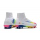 Chaussure Nouvelles Nike Mercurial Superfly 5 FG - Blanc Coloré