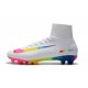 Chaussure Nouvelles Nike Mercurial Superfly 5 FG - Blanc Coloré