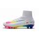 Chaussure Nouvelles Nike Mercurial Superfly 5 FG - Blanc Coloré