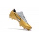 Nike Mercurial Vapor XI FG ACC Chaussures - Or Blanc