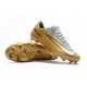 Nike Mercurial Vapor XI FG ACC Chaussures - Or Blanc