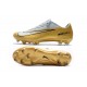 Nike Mercurial Vapor XI FG ACC Chaussures - Or Blanc