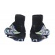 Chaussure Nouvelles Nike Mercurial Superfly 5 FG - Noir Bleu