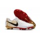 Chaussures Nouvel Nike Tiempo Legend VII FG ACC - Blanc Noir Rouge