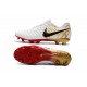 Chaussures Nouvel Nike Tiempo Legend VII FG ACC - Blanc Noir Rouge