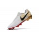 Chaussures Nouvel Nike Tiempo Legend VII FG ACC - Blanc Noir Rouge