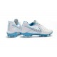 Chaussures Nouvel Nike Tiempo Legend VII FG ACC - Blanc Bleu