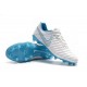 Chaussures Nouvel Nike Tiempo Legend VII FG ACC - Blanc Bleu