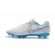 Chaussures Nouvel Nike Tiempo Legend VII FG ACC - Blanc Bleu