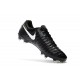 Nike Tiempo Legend 7 FG Crampons de Football Homme - Noir Blanc