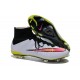 Crampons de Foot Ronaldo Nike Mercurial Superfly FG ACC Blanc Rose Noir