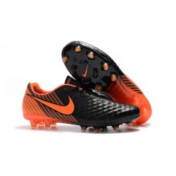 Nike Magista Opus 2 FG Crampons de Football - Noir Orange