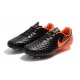 Nike Magista Opus 2 FG Crampons de Football - Noir Orange