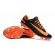 Nike Ronaldo Crampons Mercurial Vapor 11 FG - Noir Orange