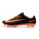 Nike Ronaldo Crampons Mercurial Vapor 11 FG - Noir Orange