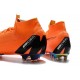 Nike Mercurial Superfly VI 360 Elite FG Chaussures - Orange Noir