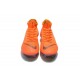 Nike Mercurial Superfly VI 360 Elite FG Chaussures - Orange Noir