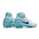 Nike Magista Obra II DF FG Crampon de Football - Blanc Bleu