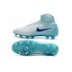 Nike Magista Obra II DF FG Crampon de Football - Blanc Bleu