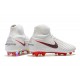 Nike Magista Obra II DF FG Crampon de Football - Blanc Rouge