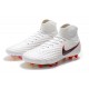 Nike Magista Obra II DF FG Crampon de Football - Blanc Rouge