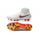 Nike Magista Obra II DF FG Crampon de Football - Blanc Rouge