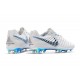 Nike Tiempo Legend 7 FG Crampons de Football Homme - Blanc Bleu