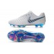 Nike Tiempo Legend 7 FG Crampons de Football Homme - Blanc Bleu