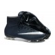 Crampons de Foot Ronaldo Nike Mercurial Superfly FG ACC Bleu Profond Blanc