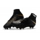 Crampons de Foot Nike HyperVenom Phantom III DF FG - Noir Or