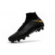 Crampons de Foot Nike HyperVenom Phantom III DF FG - Noir Or