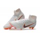 Nike Mercurial Superfly VI 360 Elite FG Chaussures - White Orange Grey