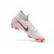 Nike Mercurial Superfly VI 360 Elite FG Chaussures - White Orange Grey