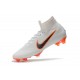 Nike Mercurial Superfly VI 360 Elite FG Chaussures - White Orange Grey