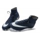 Crampons de Foot Ronaldo Nike Mercurial Superfly FG ACC Bleu Profond Blanc