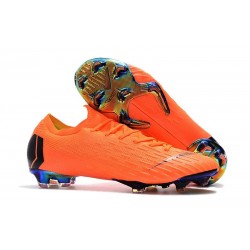 Coupe du Monde 2018 Crampons Nike Mercurial Vapor XII FG - Orange Noir