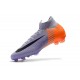 Ronaldo Nike Mercurial Superfly VI 360 Elite FG Chaussures - Violet Orange