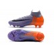 Ronaldo Nike Mercurial Superfly VI 360 Elite FG Chaussures - Violet Orange