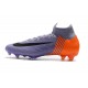 Ronaldo Nike Mercurial Superfly VI 360 Elite FG Chaussures - Violet Orange