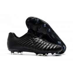 Nike Tiempo Legend 7 FG Crampons de Football Homme - Tout Noir